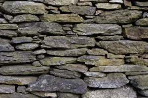 Full Frame Stone Wall Image Stampe: Stone wall