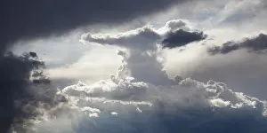 Uninhabited Cloudy Skies Stampe: Storm clouds brewing