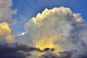 Stormy Bavaria Stampe: Storm clouds, towering vertical clouds