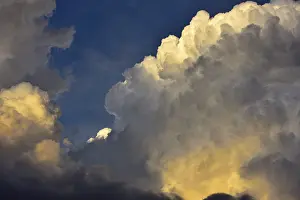 Stormy Bavaria Stampe: Storm clouds, towering vertical clouds