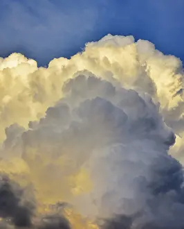Stormy Bavaria Stampe: Storm clouds, towering vertical clouds