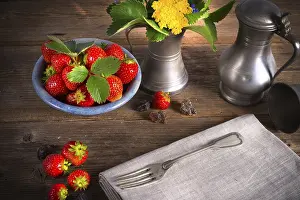 Strawberry Photography Stampe: Strawberries