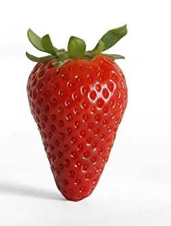 Close Up Fruit Photography Stampe: Strawberry