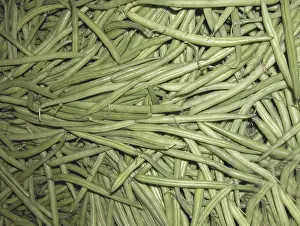 Green Vegetables Stampe: String beans