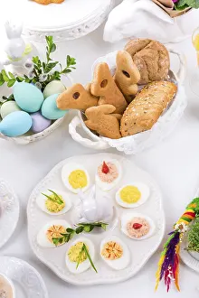 Empty Plate Desserts Stampe: Stuffed eggs