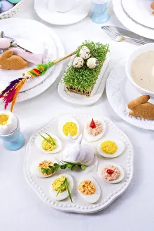 Stuffed Eggs Recipe Stampe: Stuffed eggs