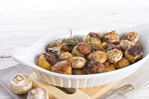 Studio Shot Food Images Stampe: Stuffed vegetables