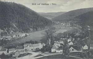 Abandoned German House Stampe: Stutzhaus in Thuringia, Germany
