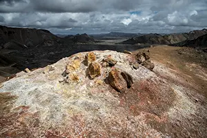 Southern Iceland Landscapes Stampe: Sulphur fields and chalk fields