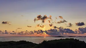 Cumulus Cloud Formation Europe Stampe: Sunset, Spring Clouds, Archipelago