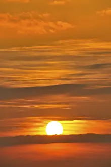 Sunset Germany Stampe: Sunset, sunset, Germany