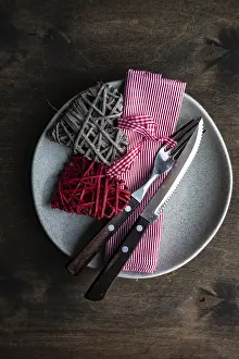 Still Life Photography Stampe: Table setting for dinner in St