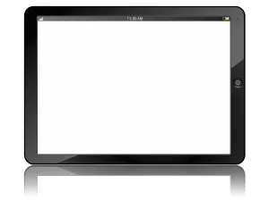 Tablet Pc Stampe: Tablet PC isolated