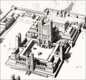 Temple Mount Jerusalem Stampe: Temple of Jerusalem, Temple Mount