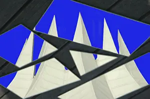 Berlin Landmark Stampe: Tempodrom