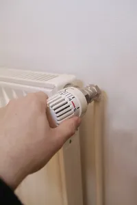 Power Supply Stampe: Thermostat at heating elements