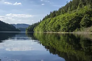 Uninhabited Waterfront Scene Stampe: Thuringia