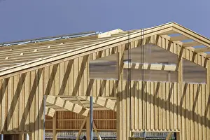 Handicraft Industry Stampe: Timber construction, timber construction