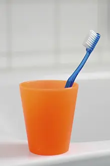 Cleanliness Habits Stampe: Toothbrush