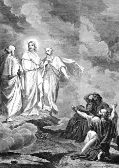 Historical Christianity Art Stampe: The Transfiguration, chapter 9