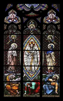 Religious Texts In Scripture Stampe: Transfiguration on Mount Tabor