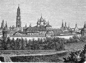Historical Religious Buildings Stampe: Trinity Monastery of St. Sergius