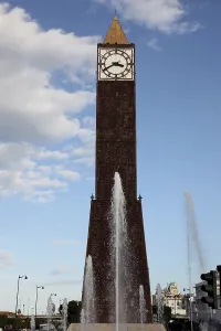 Deserted City Architecture Stampe: Tunis Clock Tower