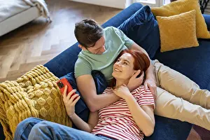 Happy Couple Stampe: Understanding and harmony in relationship