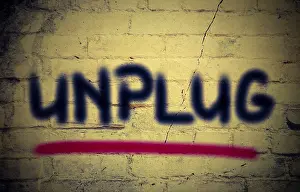Deserted Coastline Stampe: Unplug Concept