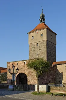 Bavarian Fortification Architecture Stampe: Upper gate, Wolframs-Eschenbach