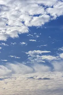Blue Sky Europe Stampe: Various cloud formations, Germany