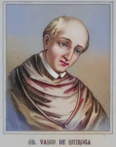 Mexican History Stampe: Vasco de Quiroga