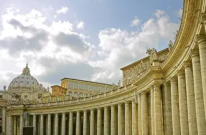 Roman Catholicism Art Stampe: Vatican columns