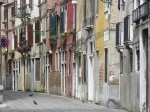 Uninhabited Historic District Stampe: Venice