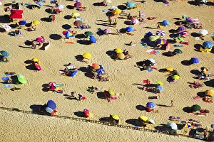 Symbolic Image Concept Stampe: View from above of anonymous crowd