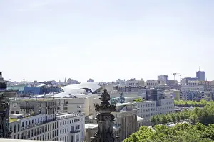 Deserted Cityscape Germany Stampe: View over Berlin