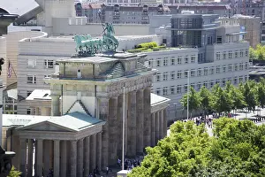 Architectural Styles In Central Europe Stampe: View over Berlin