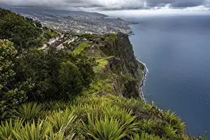 Rock Face Photography Stampe: View of the cliffs from the viewing platform