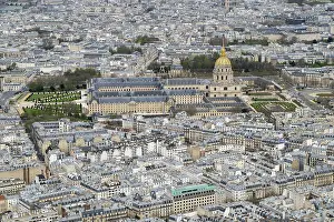 Paris City View Stampe: View of the Invalides from the Eiffel Tower