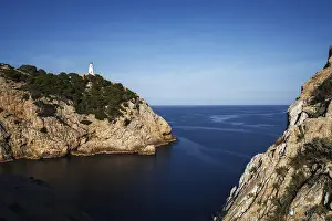 Mallorca Lighthouse Stampe: A view of the Punta de Capdepera and the lighthouse in eastern Mallorca