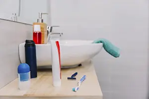 Laboratory Apparatuses Stampe: Side view sink