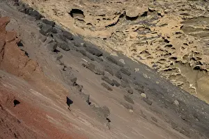 Lanzarote Landscape Stampe: Volcanic rock formations, pattern