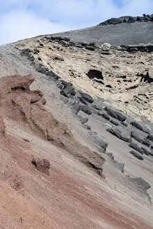 Lanzarote Landscape Stampe: Volcanic rock formations, pattern