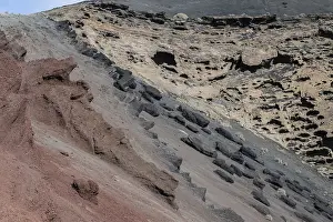 Lanzarote Landscape Stampe: Volcanic rock formations, pattern