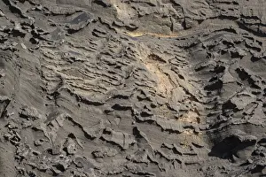 Rock Patterns In Nature Stampe: Volcanic rock formations, pattern