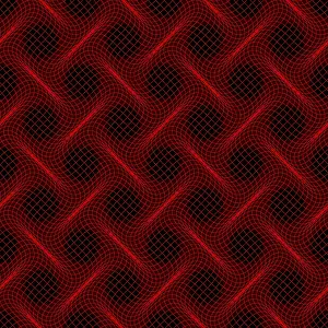 European Structure Design Stampe: Warp red lines seamless background - pattern for continuous replicate