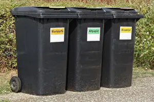 Environmental Conservation Efforts Stampe: Waste separation