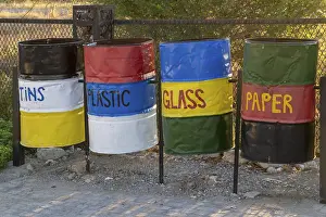 Deserted Garbage Container Stampe: Waste separation, Namibia