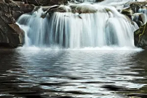 Open Air Landscape Shots Stampe: Waterfall