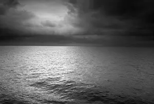 Dark Evening Atmosphere Stampe: Wave